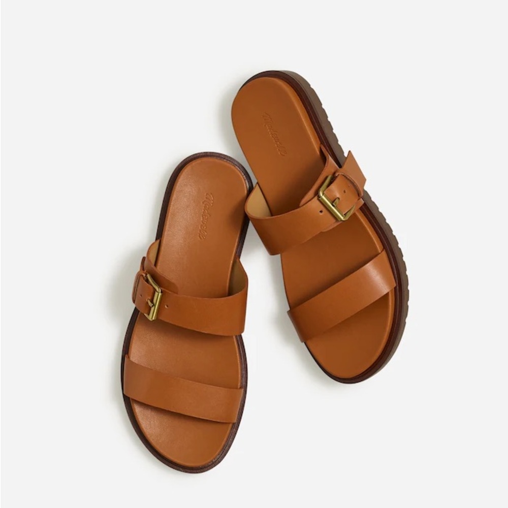 NWOT Madewell The Dee Double-Strap Slide Sandal- Size 7.5 - Picture 7 of 7
